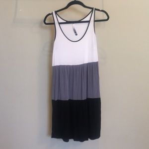 Kenzie color block swing dress